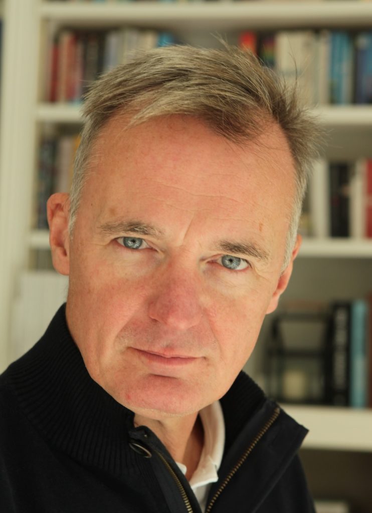 Adrian Pagdin facing the camera